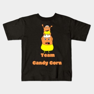 Team Candy Corn Family! Kids T-Shirt